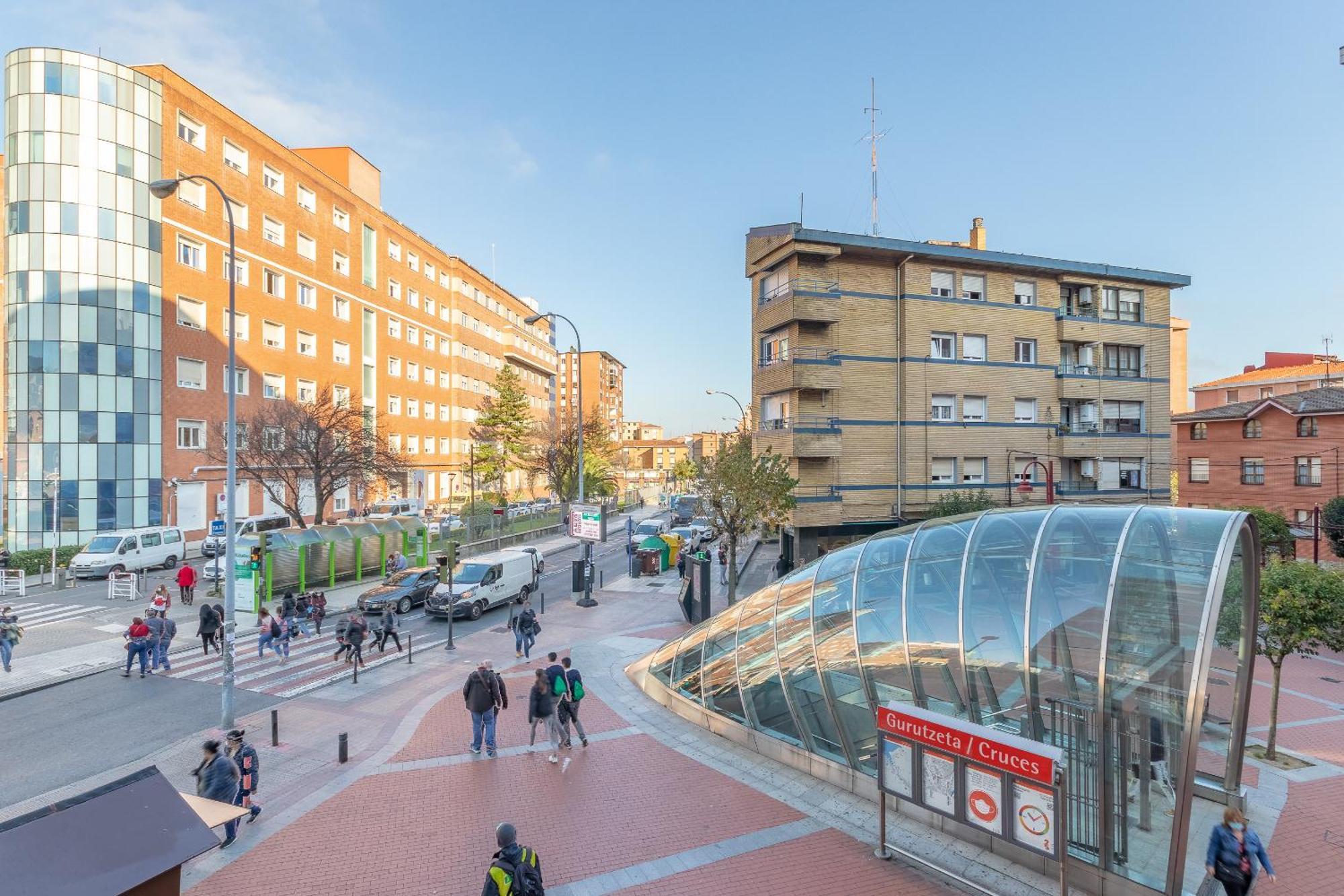 Apartamento I Cruces Metro Bec Баракалдо Екстериор снимка